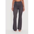 thumbnail image 3 of Women's High Waisted Printed Pattern Flared Leggings, 3 of 4