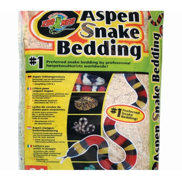 Zoo Med Aspen Snake Bedding, 24 Quarts