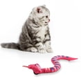 thumbnail image 4 of Pink Remote Control Snake Toy 15.4 Inch Plastic Robotic Rattlesnake With Sound Moving Reptile Prank Gift For Halloween Christmas Party Pink, 4 of 6