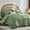 Green, variant on Davulos Queen Size Comforter Set 7-Piece Bed Set for All Seasons Green Bed in a Bag with Comforter, Sheets, Pillowcases & Shams