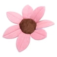 thumbnail image 4 of Soporte para la cabeza del baño del bebé con forma de girasol, esponja de felpa corta, suave y agradable para la piel, almohadilla de baño con forma de flor para la ducha, 4 of 15