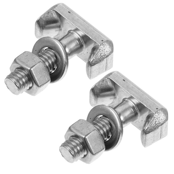 PTOOTP 2Pcs Stainless Steel Screws T Bolt Battery Terminal for Cars
