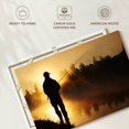 thumbnail image 6 of Elephant Stock Foggy Riverbank Fishing Wall Art - Horizontal Canvas Wall Art - Living Room Wall Decor - Hobbies And Lifestyle Canvas - Orange And Black Decor - 36" x 24", 6 of 8