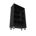 thumbnail image 3 of Xukmct 6 Tiers Wood Bookshelf Bookcase for Living Room, Office, Bedroom, Black, 3 of 6