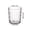 Gray, variant on OCCOA Transparent Mouthwash Cup with Wide Thickened Design, 300ml Rattan Woven Bar Wine Glass for Couple Bathroom and Kitchen Drinking Use, Pink