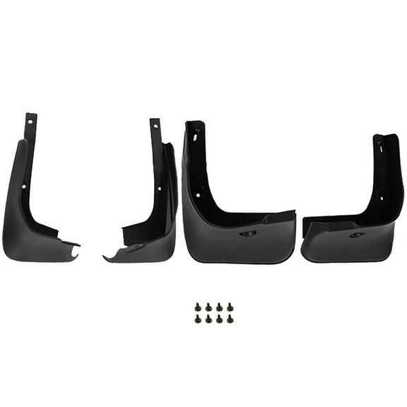 4 Pcs Splash Guards Front Rear Fit for 2009-2013 Toyota Corolla Mud Flaps