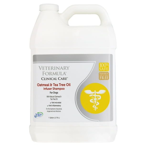 Veterinary Formula Clinical Care Dog Shampoo With Oatmeal and Tea Tree Oil Gentle Medicated