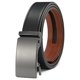 thumbnail image 1 of Cinturón de piel con trinquete CHAOREN para hombre, ajuste personalizable, 1 of 6