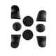 thumbnail image 1 of Game Controller Button Set 8 En 1 Gamepad Joystick Black Plastic Joystick Cover Y Silicona Antideslizante Cómoda Game Button Cover Para Ps5 Game Controller Methold EL012098-00, 1 of 6