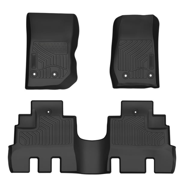 Floor Mats Liners Compatible For 2014 2019 Jeep Wrangler 4 Door Jk