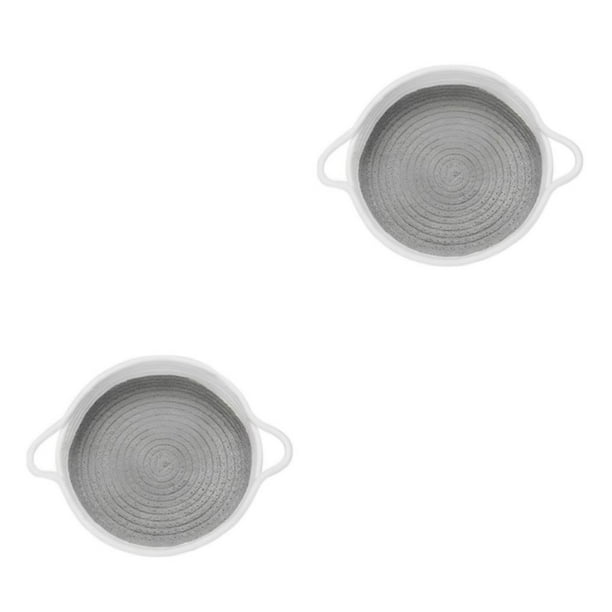Caja de almacenamiento Cateissary plegable color surtido gran apertura Gris 21*7 2Conjunto