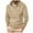 Khaki, variant on cfhntfmh Mens Henley Pullover Long Sleeve Lightweight Hoodie Sweatshirt with Pocket Casual Athletic Outfits