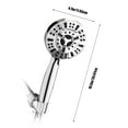 PBAZIH 10 Mode Handheld Shower Head with 10 Versatile Spray Functions