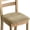Cappuccino, variant on Set of 6 Velvet Dining Chair Seat Covers, Stretch Dining Room Chair Seat Cushion Cover Removable Washable Chair Slipcovers Furniture Protector (White,Set of 4)