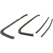 Vent Window Weatherstrip 2 Piece Set - Compatible with 1975 - 1980 Chevy C10 1976 1977 1978 1979