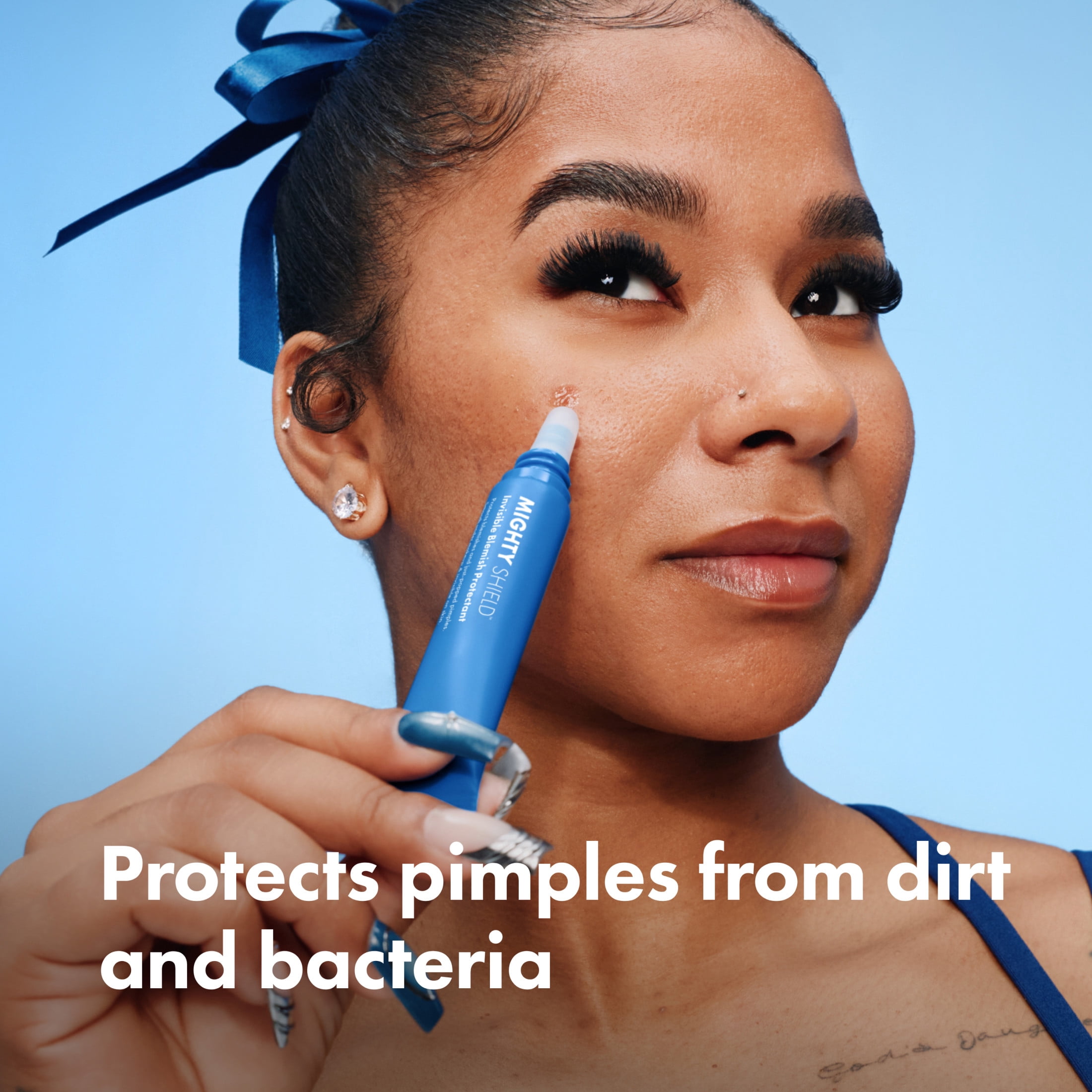 Hero Cosmetics Mighty Shield™ Liquid Patch Invisible Blemish Protectant, 10 ml Tube