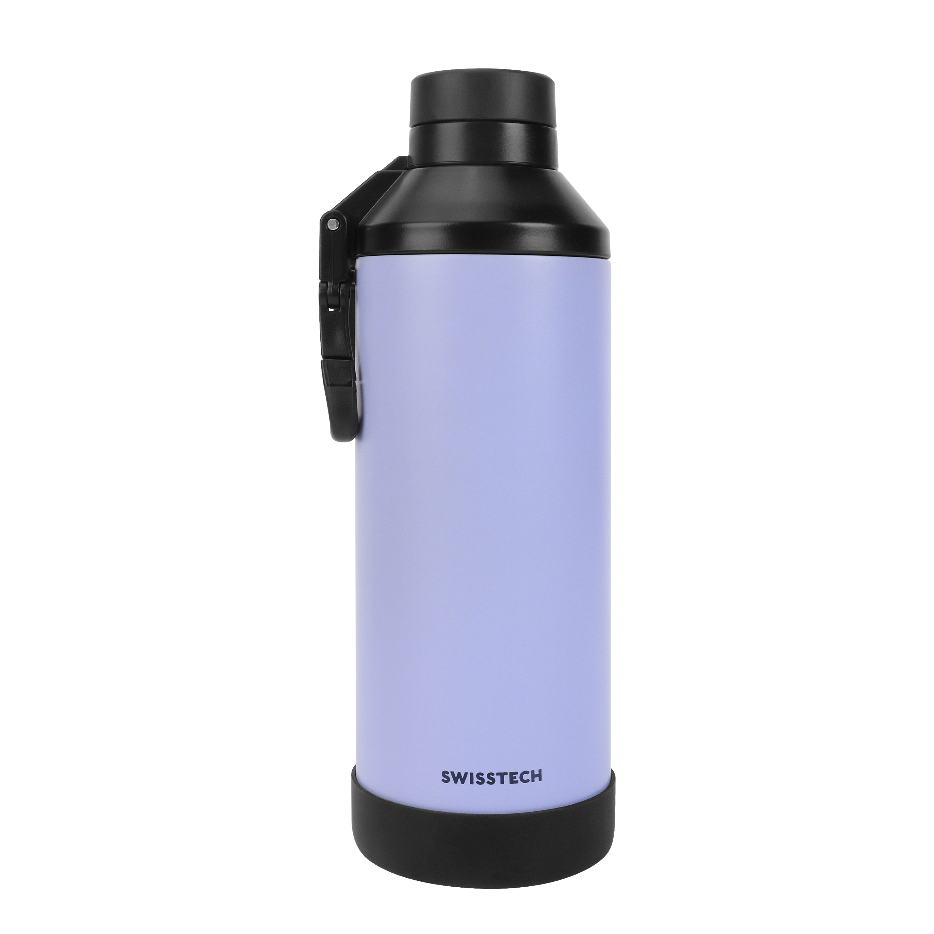 Swiss Tech Muhelos Myrtle Purple 24oz Water Bottle, Double-Wall Copper Lined, Leak Proof