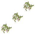 thumbnail image 1 of Maytalsory 100pcs Decor With Satin Ribbon Flowers Beautiful And Versatile Choice Beautiful pink 3Set, 1 of 6