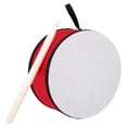 thumbnail image 4 of Instrumento musical de percusión Tambor Tambor para niños Juguete de madera con baqueta Tambor de mano Tambor de juguete de madera para niños de, 4 of 9
