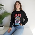 thumbnail image 5 of Womens Adult In My Disco Era Crewneck Sweatshirt, Retro Groovy Disco Top, 5 of 5
