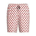 thumbnail image 6 of Daiia Red Cross Mens Woven Stretch Pajama Short,Short Pajama Pants-Large, 6 of 7