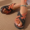 thumbnail image 4 of Willtoo 2026 Orthopedic Casual Sandals for Women Arch Support Summer Flat Sandals Wide Width Slip on Non Slip Beach Slippers Comfortable 2026 2026 Orthopedic Shoes, 4 of 5