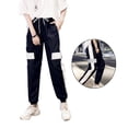 thumbnail image 3 of Pantalones de chándal casuales para mujer Pantalones deportivos de hip hop Jogger Dance Pantalones holgados seitruly AP00123-09, 3 of 6