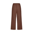 thumbnail image 5 of Capri Pants for Women, Cotton Elastic Beachs, 5 of 5