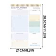 thumbnail image 3 of WIZUTIZ Loose-leaf Coil Note Book High Value English Planner Business Study Office Notepad Agenda Book Home Needs Home&garden, 3 of 5