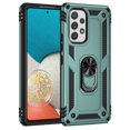 thumbnail image 1 of Funda protectora a prueba de golpes para Samsung Galaxy S22 S23 S21 S20 FE S8 S9 S10 Plus Note 20 Ultra 8 9 10 Lite 5G, cubierta de parachoques de anillo de Metal Deng Xun unisex, 1 of 2
