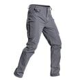 thumbnail image 4 of Travel Pants for Men Big and Tall Fashion Water Resistant Joggers Pants Slim Fit Dress Pants Tapered Work Cropped Trousers, 4 of 6