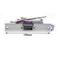 thumbnail image 4 of Electric Strike Door Lock Electronic Fail-Safe Access Control System for Metal Wooden Doors Secure Entry Solution, 4 of 5