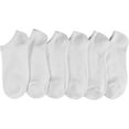 thumbnail image 2 of Sof Sole Lifestyle No Show Stay Put Fit Socks, White, Medium, 6 Pair, 2 of 4