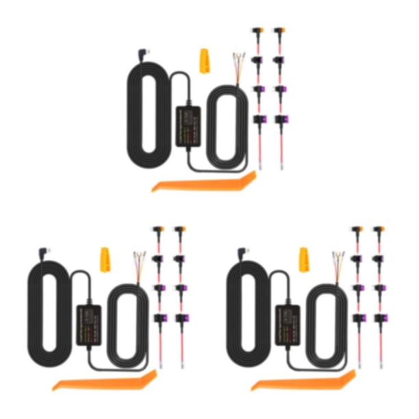 Scienceny Fácil de instalar y portátil Kit de cableado tipo C para DashCam Conveniente MINI cabezal duradero de carga rápida Type1 NO1