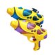 thumbnail image 3 of EeaseMX 2 pistolas de agua para niños de 22 cm de largo, juguetes creativos de agua, juguetes de verano para disparar agua de largo alcance (morado y azul)., 3 of 7