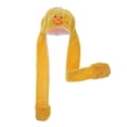 thumbnail image 2 of Niños Adultos Sombreros Invierno Cálido Gorras Media Capucha Sombreros Guantes Bufanda Sombreros, Disfraz Juguete - Multicolor, Duck Yotijar Guantes de bufanda 3 en 1, 2 of 8
