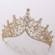 thumbnail image 5 of Qarigey Tocado de cristal hermoso tocado de novia brillante diadema de boda portátil fiesta de Halloween disfraz de Navidad Ropa, zapatos y accesorios Miscelánea Qarigey AP018602-00, 5 of 6