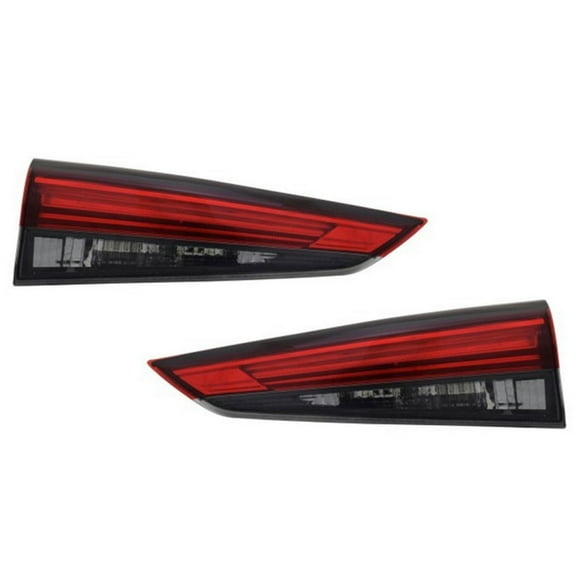 For Toyota Highlander 2020 21 22 2023 Tail Light Assembly Driver and Passenger Side | Pair | Inner | LED | CAPA Certified | Replacement For TO2802156C, TO2803156C | 81590-0E180, 81580-0E180