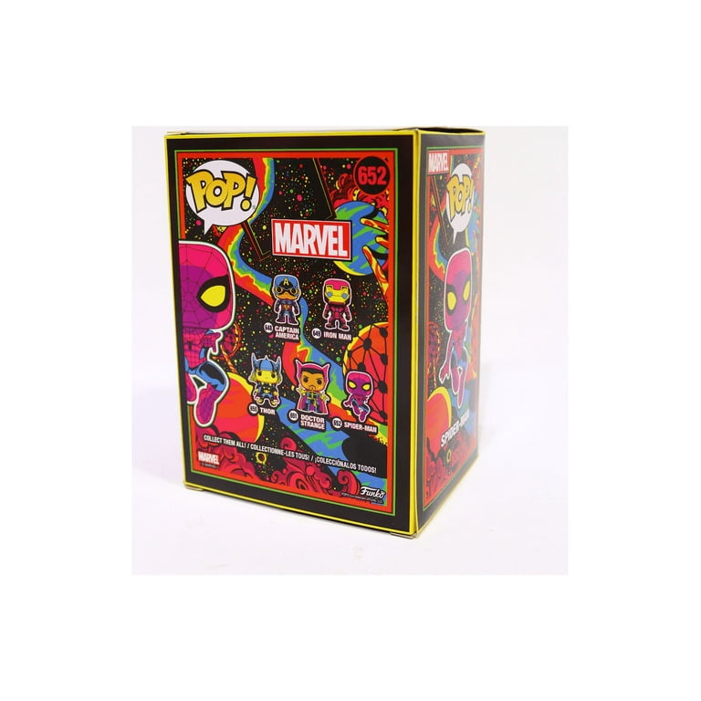 Funko POP! Exclusive Marvel Figure: Avengers Black Light