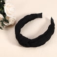 thumbnail image 2 of Diadema de maquillaje, diadema de tela de spa para lavado Hace, diademas lindas negras para mujer y niña, 2 of 7