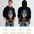 thumbnail image 7 of 2D Gorillaz Unisex Sweatshirts Hoodies 3D Printing Fashion Hoody Pullover For Mens And Womens Winter Daily Adult Hooded Clothes With Drawstring And Pocket, 7 of 7