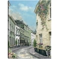 thumbnail image 1 of Cuadro Decorativo - Calle del pueblo I Jr  Impresión en canvas, estrechado, 1 of 1