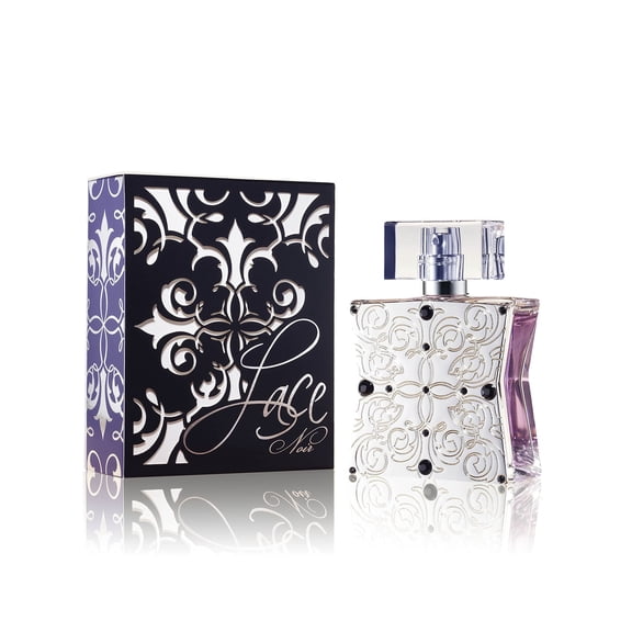Tru Western Lace Noir Eau de Parfum for Women, Wild Berries, Jasmine, Gardenia & Citrus, 1.7 fl oz (50 mL)