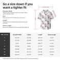 thumbnail image 5 of Kdxio Men's Hawaiian Shirt for Men Short Sleeve Shirt Poodle Dog Summer Casual Holiday Beach Button Down T-Shirts, 5 of 7