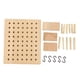 thumbnail image 2 of Estante Flotante de Pared en Miniatura, Kits de Bricoje, Estantes de Almacenamiento Hechos para 1:12 1:8 1:6 1, Decoración de Muebles para con en S negro Sunnimix bastidores flotantes de casa de muñecas, 2 of 8