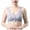 Grey, variant on NIEWTR Women's Front Closure Everyday Bra Post Surgery Compression Bra Comfort Wireless Seamless Push Up Bra Full Coverage Back Smoothing No Underwire Bralettes(Grey,40)