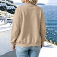 thumbnail image 3 of Aezemi Womens Sports Sweatshirts Full Zip Lightweight Long Sleeve Fashion Tops Winter Fall Trendy Zip up Workout Outfits XXL, 3 of 7