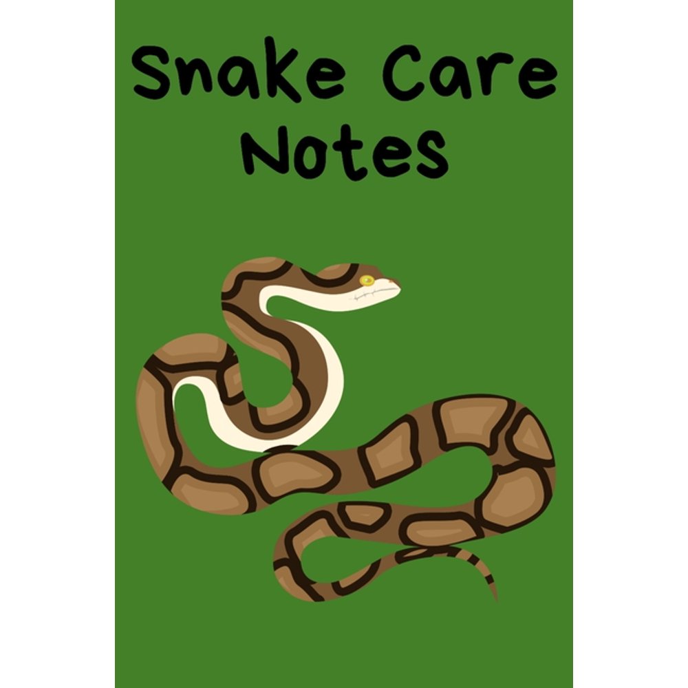 Snake Care Notes : Customized Easy to Use, Daily Pet Snake Accessories ...