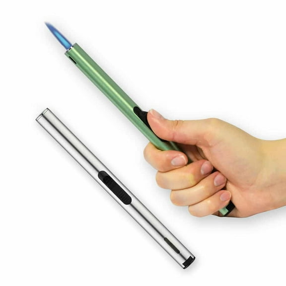 Torch Stick Lighter – Refillable Butane Torch Lighter, Wind Proof, Child Resistant
