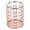 F, variant on Open Top Metal Desk Pen Organizer Cup, Multifunctional Makeup Brush Storage Holder, Elegant Desktop Stationery Caddy for Office Home Writing Cosmetic Tool Neat Placement,D